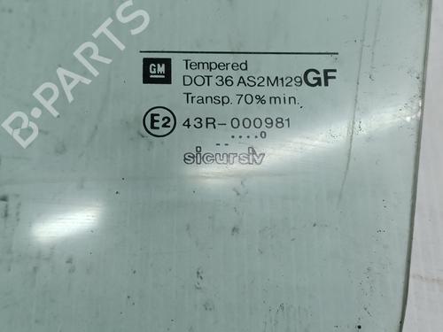 Rear left door window OPEL VECTRA B (J96) 2.0 DTI 16V (F19) | BP31493465C20