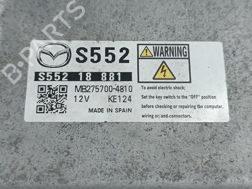 Engine control unit (ECU) MAZDA CX-3 (DK) 1.5 SKYACTIV-D (DK2WS, DK5FW) | BP31666804M57