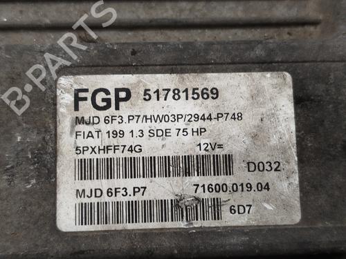 Engine control unit (ECU) FIAT GRANDE PUNTO (199_) 1.3 D Multijet | BP31667201M57