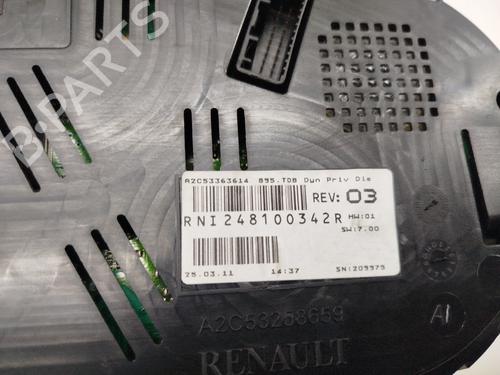 Instrument cluster RENAULT MEGANE III Hatchback (BZ0/1_, B3_) | BP31994142C47