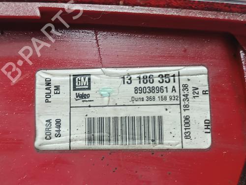 Right taillight OPEL CORSA D (S07) 1.3 CDTI (L08, L68) | BP32060808C35