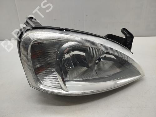 Used Right headlight OPEL CORSA C (X01) 1.2 (F08, F68) (75 hp) 32207717