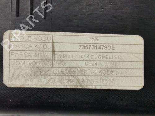 Left front window switch FIAT TIPO Saloon (356_, 357_) 1.6 D (356SXG1B) | BP32455289I27 