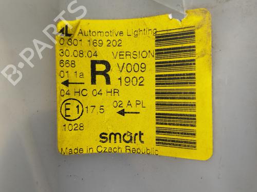 Right headlight SMART CITY-COUPE (450) 0.6 (450.352, 450.353) | BP32786574C29  - Image 6
