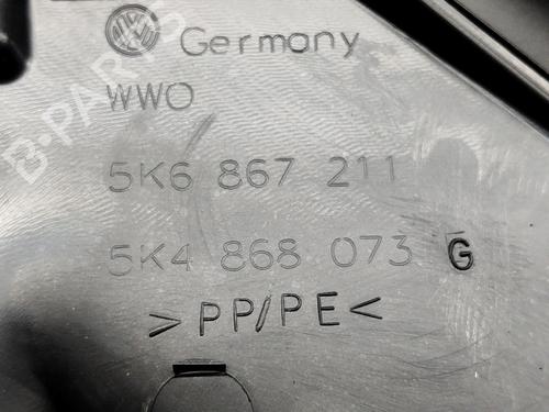 Rear left panel VW GOLF VI (5K1) 1.6 TDI | BP34604824C60  - Image 7