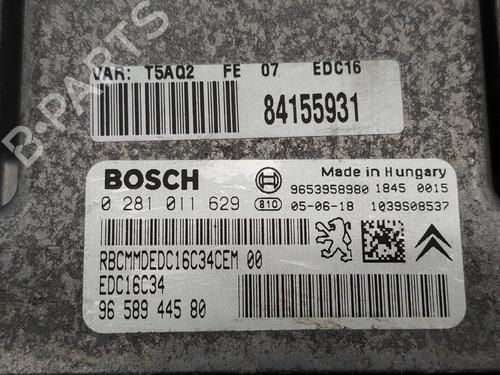 Engine control unit (ECU) PEUGEOT 307 (3A/C) 1.6 HDi 110 | BP36453652M57 - Image 2