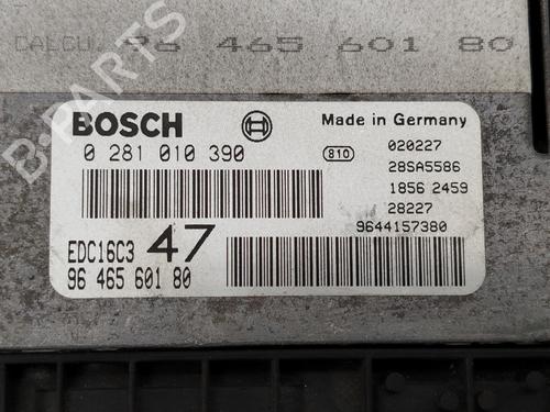 Engine control unit (ECU) PEUGEOT 307 (3A/C) 1.4 HDi | BP36567740M57 - Image 2