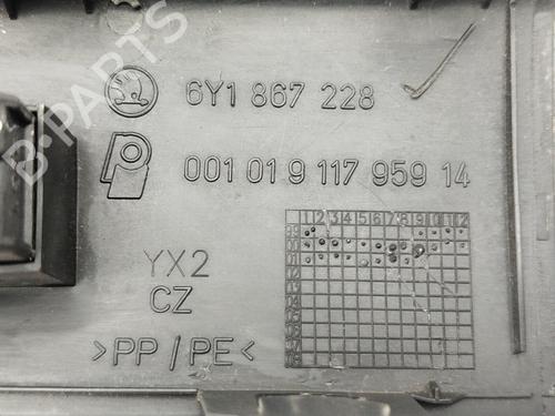 Right front window switch SKODA FABIA I (6Y2) 1.4 | BP37000223I26 - Image 3