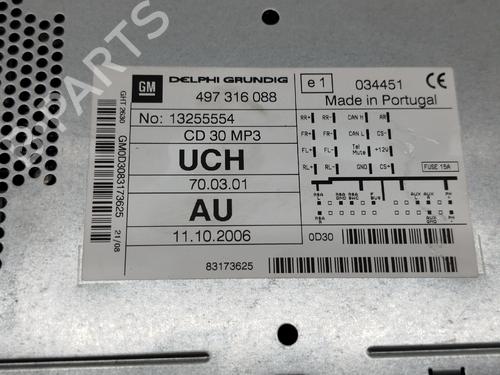 Radio OPEL ASTRA H (A04) 1.3 CDTI (L48) | BP37666441E6 - Image 3