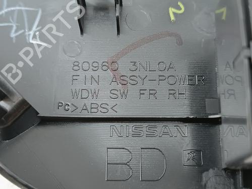 Right front window switch NISSAN LEAF (ZE1) Electric | BP39241814I26 - Image 2