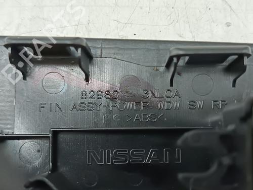 Right rear window switch NISSAN LEAF (ZE1) Electric | BP39241816I28 - Image 2