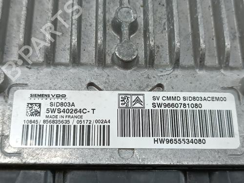 Engine control unit (ECU) PEUGEOT 407 (6D_) 2.0 HDi (6DRHRH) | BP40045869M57 - Image 4