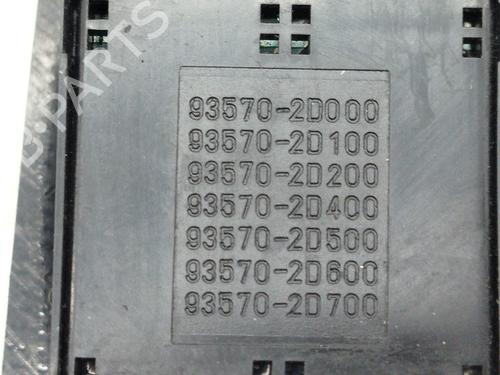 Left front window switch KIA RIO I Saloon (DC_) 1.3 | BP40448809I27  - Image 5
