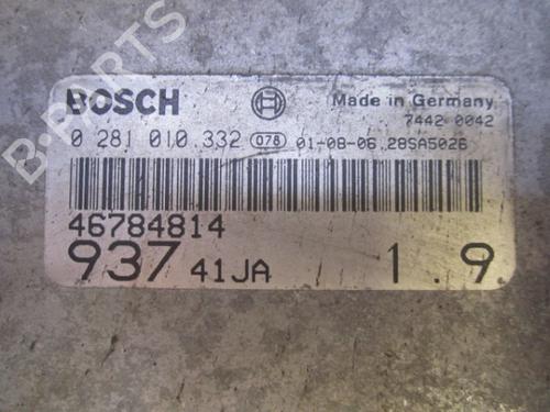 Engine control unit (ECU) ALFA ROMEO 147 (937_)  | BP17288569M57 