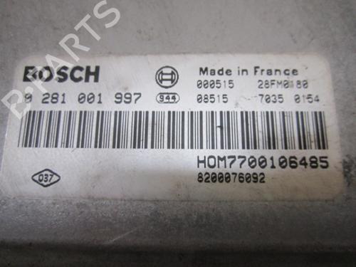 Engine control unit (ECU) RENAULT LAGUNA I Grandtour (K56_)  | BP17289108M57 