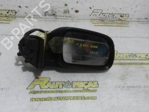 Used Right mirror PEUGEOT 307 (3A/C) [2000-2012]  17287260
