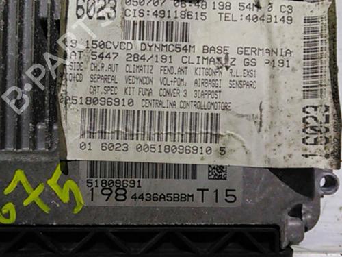 Engine control unit (ECU) FIAT BRAVO II (198_) | BP17291288M57