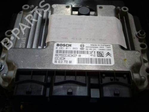 Used Engine control unit (ECU) CITROËN C4 I (LC_) [2004-2014]  17291453
