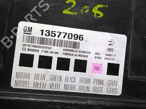 Fuse box OPEL ASTRA J (P10) | BP17292158E1