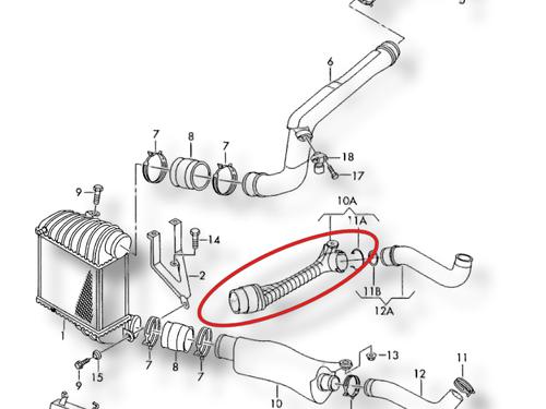 Pipe SEAT LEON (1M1) 1.9 TDI | BP36050214M125 - Image 2
