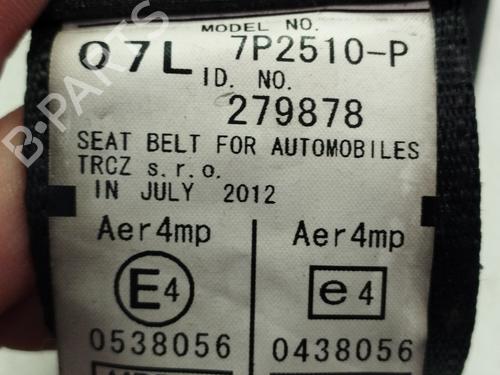 Front left seatbelt TOYOTA AVENSIS Saloon (_T27_) 2.0 D-4D (ADT270_, ADT270R) | BP29058570I26 