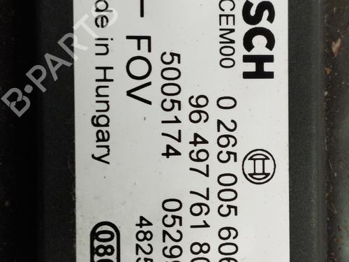 Electronic module PEUGEOT 307 CC (3B)  | BP30191254M83 