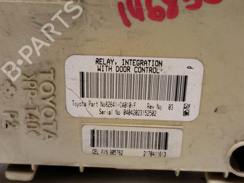 Fuse box TOYOTA AVENSIS Saloon (_T25_) 2.0 D-4D (CDT250_, CDT250R) | BP17414250E1 