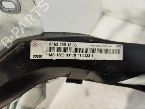 Right curtain airbag MERCEDES-BENZ M-CLASS (W163) ML 270 CDI (163.113) | BP20978605C12 