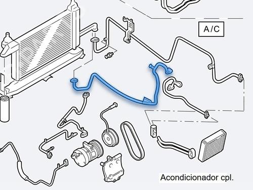 AC pipe FIAT STILO (192_) 2.4 20V (192_XD1A, 192AXD12) | BP24495518M126 