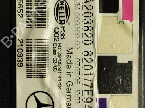 Interior roof light MERCEDES-BENZ C-CLASS (W203) C 220 CDI (203.008) | BP27701016I8 