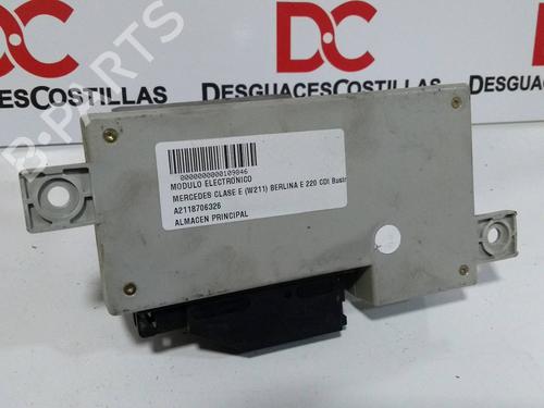 Used Electronic module MERCEDES-BENZ E-CLASS (W211) E 220 CDI (211.008) (170 hp) 17397859