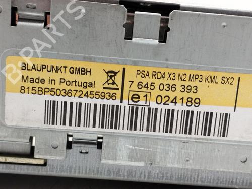 Radio CITROËN C5 II (RC_) 1.6 HDi (RC8HZB) | BP27542585E6 