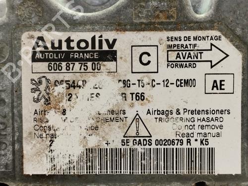 ECU airbags PEUGEOT 307 CC (3B)  | BP30191251M53 