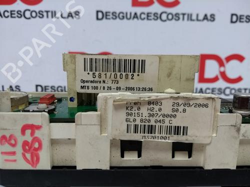 Climate control SEAT IBIZA III (6L1)  | BP17401786I5 