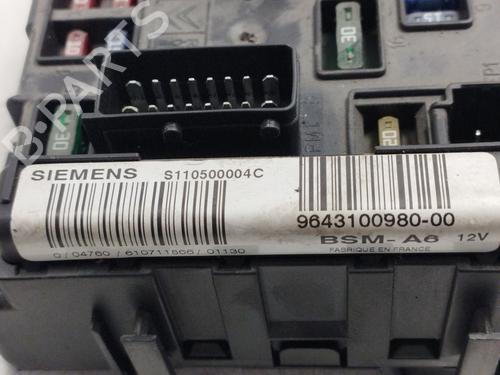 Fuse box CITROËN C5 I (DC_) 2.2 HDi (DC4HXB, DC4HXE) | BP27554263E1 