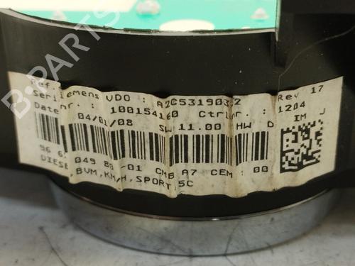 Instrument cluster PEUGEOT 207 SW (WK_)  | BP17426987C47 