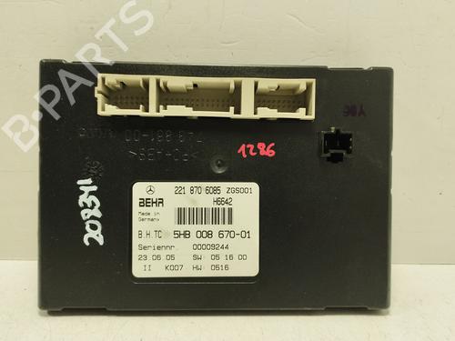 Electronic module MERCEDES-BENZ S-CLASS (W221, V221) S 350 (221.056, 221.156) | BP30196197M83