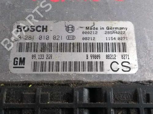 Engine control unit (ECU) OPEL ZAFIRA A MPV (T98) 2.0 DTI 16V (F75) | BP17396114M57 