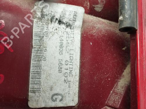 Left taillight CITROËN C8 (EA_, EB_) 2.0 HDi | BP32663419C34 