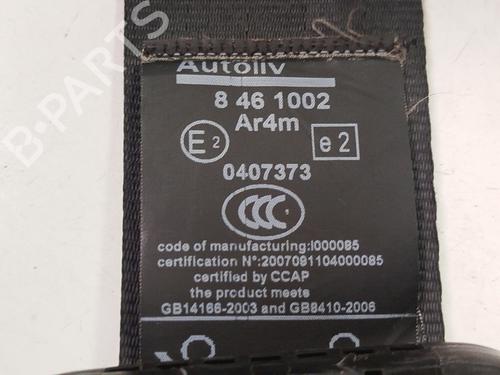 Rear left seatbelt PEUGEOT 308 SW I (4E_, 4H_)  | BP28008407I29 