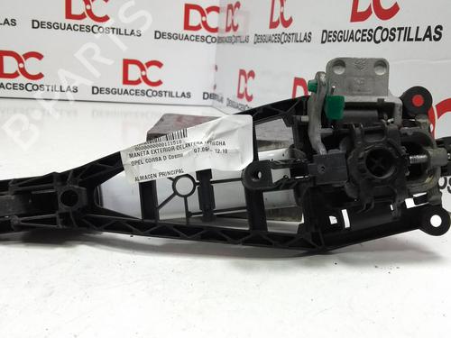 Front right exterior door handle OPEL CORSA D (S07) 1.3 CDTI (L08, L68) | BP17398591C129 