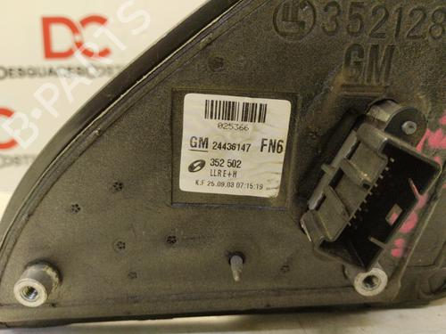 Right mirror OPEL VECTRA C (Z02) 2.2 DTI 16V (F69) | BP17419477C27 