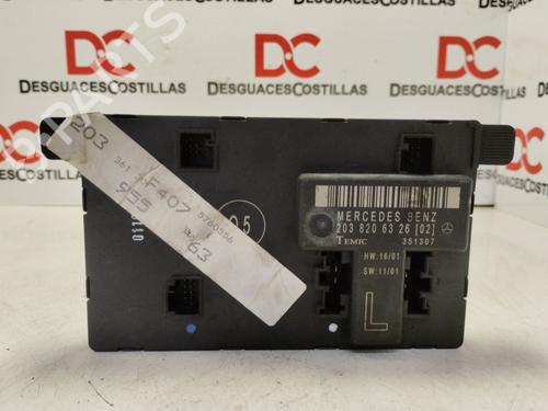 Used Comfort control module MERCEDES-BENZ C-CLASS (W203) C 200 Kompressor (203.045) (163 hp) 17418929