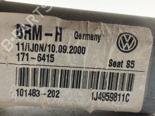 Rudehejsemotor bagstkærm venstre SEAT TOLEDO II (1M2) 1.9 TDI | BP30724567E23