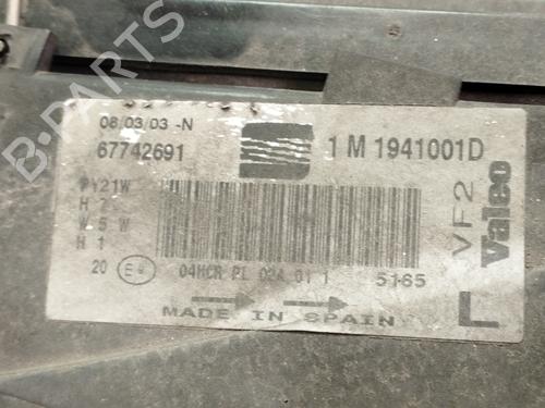 Scheinwerfer links SEAT LEON (1M1)  | BP29326445C28 