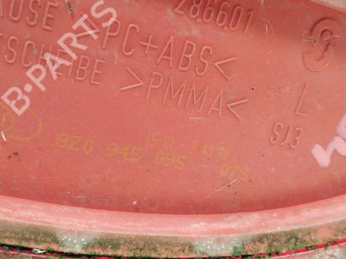 Left taillight AUDI A2 (8Z0) 1.4 TDI | BP32660372C34