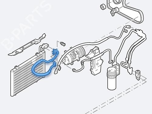 AC pipe RENAULT SCÉNIC I MPV (JA0/1_, FA0_)  | BP31371154M126 