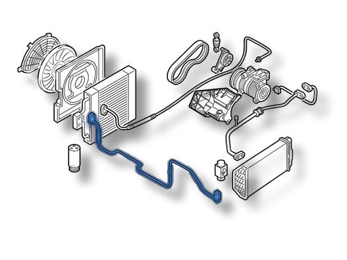 AC pipe BMW X5 (E53) 3.0 d | BP35964196M126 - Image 2