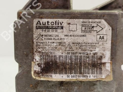 Kollisjonspute styreenhet CITROËN C3 II (SC_)  | BP27356810M53 