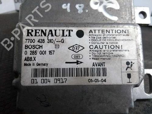 ECU airbags RENAULT CLIO II (BB_, CB_) 1.2 (BB0A, BB0F, BB10, BB1K, BB28, BB2D, BB2H, CB0A,... | BP17396117M53 